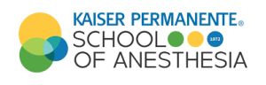 Kaiser Permanente School of Anesthesia